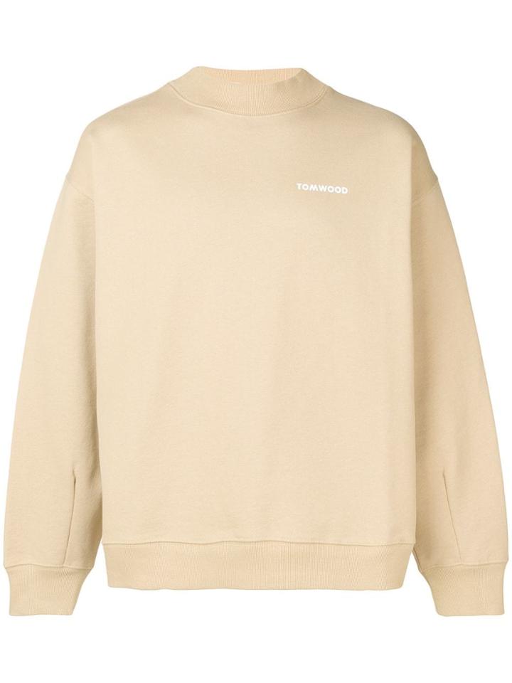 Tom Wood Logo Sweatshirt - Neutrals