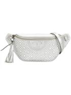 Tory Burch Fleming Belt Bag - Silver