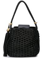 Oscar De La Renta Perforated Tote Bag - Black
