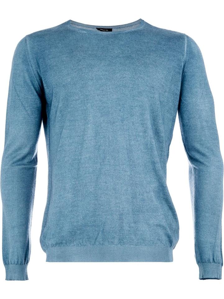 Avant Toi Classic Sweater - Blue