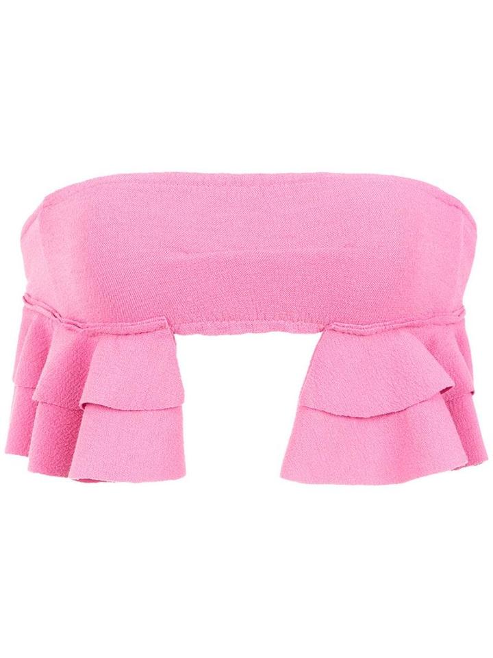 Clube Bossa Bandeau Turbe Bikini Top - Pink