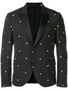 Neil Barrett Cross Slim-fitted Blazer - Black