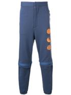 Ambush Patchwork Track Pants - Blue