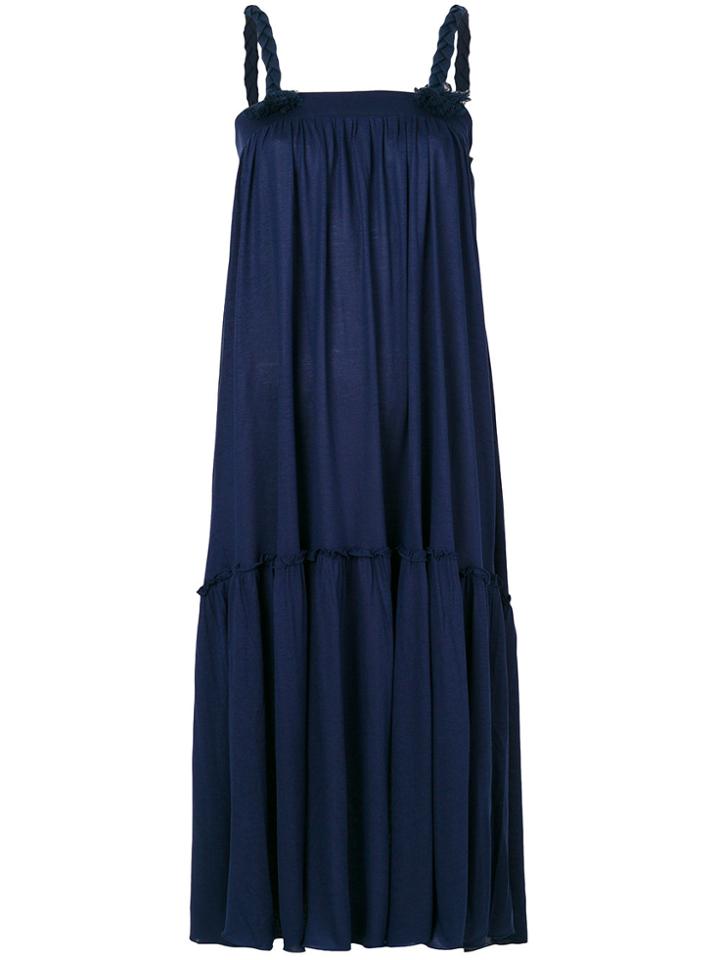 See By Chloé Rope Strap Midi Dress - Blue