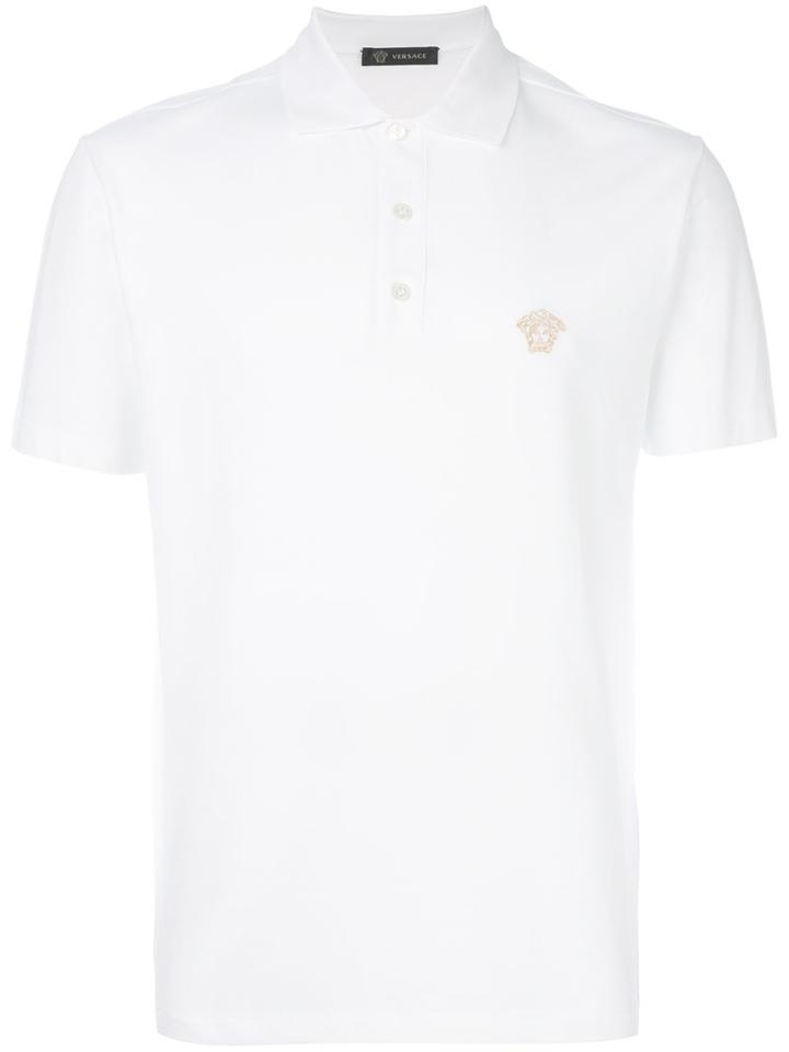Versace - Classic Polo Top - Men - Cotton - L, White, Cotton