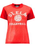 Junya Watanabe Comme Des Garçons S.t.e.l.m T-shirt - Red
