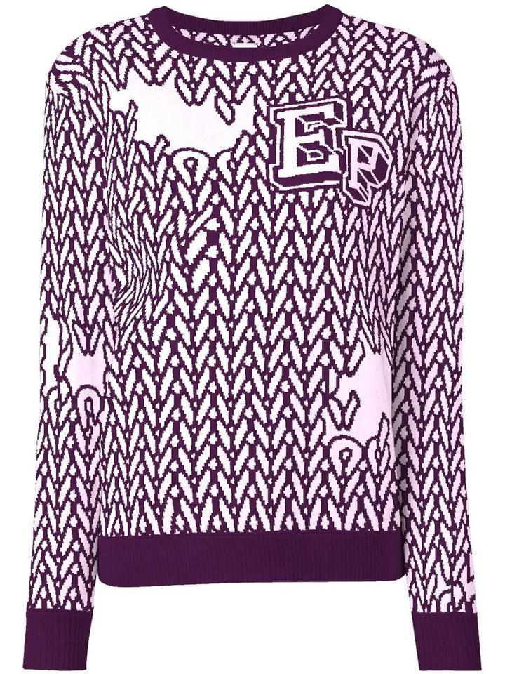 Opening Ceremony Umd X Opening Ceremony Crew Jumper, Women's, Size: Xl, Pink/purple, Merino