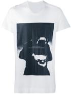 Julius - Text Print T-shirt - Men - Cotton/modal - 1, White, Cotton/modal