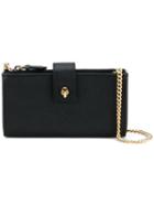 Alexander Mcqueen Skull Detail Chain Wallet