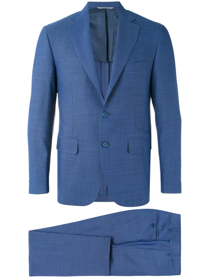 Canali - Woven Tailored Suit - Men - Cupro/wool - 50, Blue, Cupro/wool