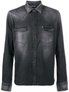 Karl Lagerfeld Basic Western Shirt - Black