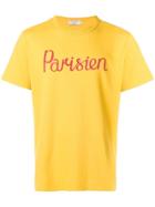 Maison Kitsuné Printed T-shirt - Yellow & Orange