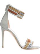 Peter Pilotto Geometric Panelled Sandals