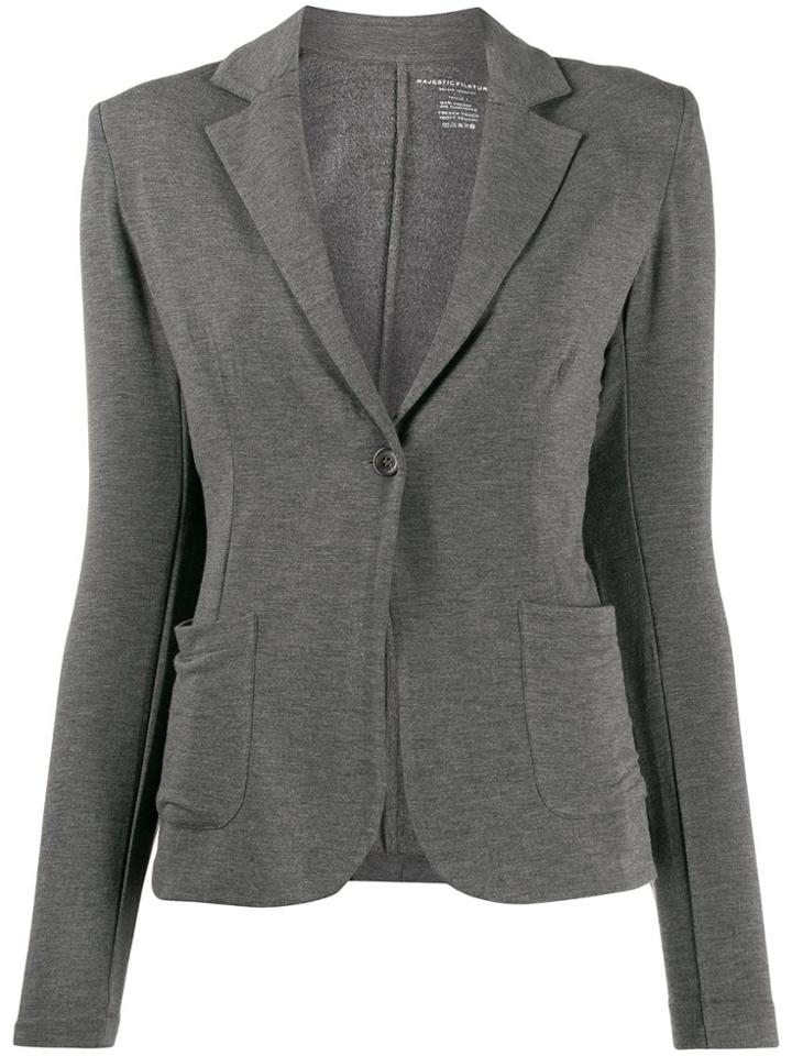 Majestic Filatures Jersey Blazer - Grey