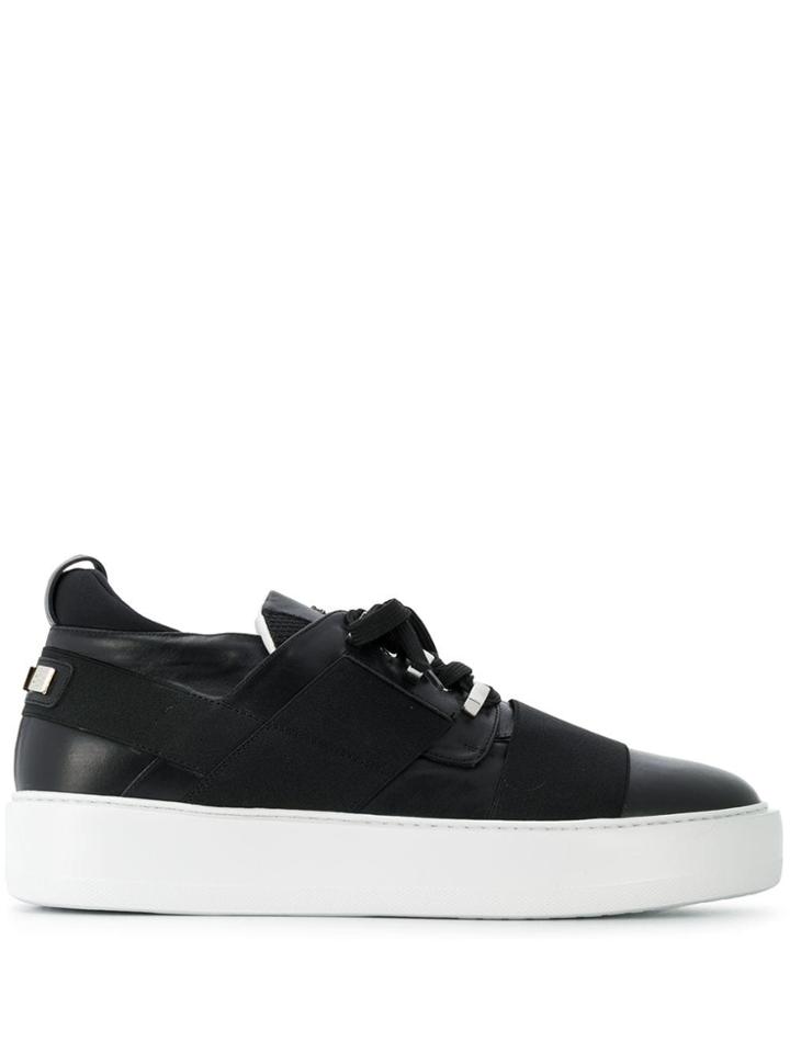 Cesare Paciotti Low Top Sneakers - Black