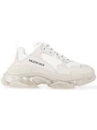 Balenciaga Triple S Clear Sole Sneakers - White