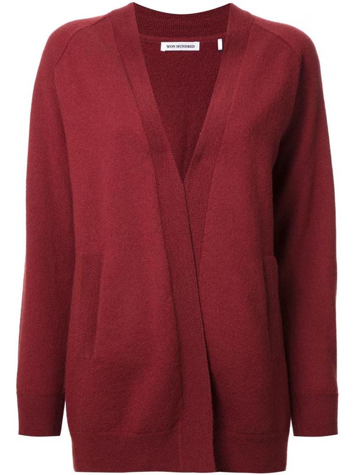 Won Hundred 'cornelia' Cardigan, Women's, Size: Xs, Red, Wool