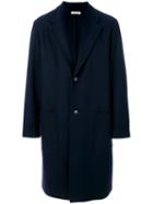 Marni - Oversized Single Breasted Coat - Men - Cotton/polyamide/viscose/virgin Wool - 48, Blue, Cotton/polyamide/viscose/virgin Wool