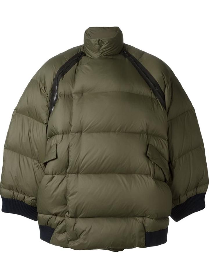 Henrik Vibskov Puffer Jacket, Men's, Size: Small, Green, Nylon