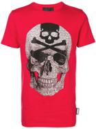 Philipp Plein Skull T-shirt - Red