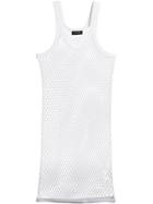 Burberry Cotton String Vest - White