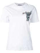 Mcq Alexander Mcqueen - Print T-shirt - Women - Cotton - Xs, Women's, White, Cotton