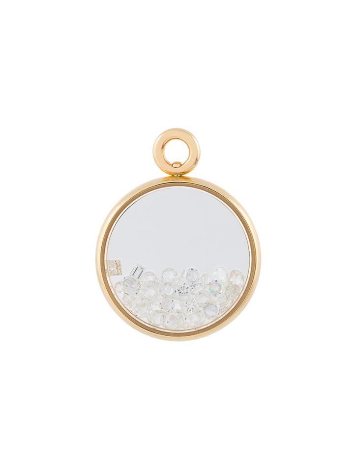 Aurelie Bidermann 'chivoir' Diamond Pendant - Metallic