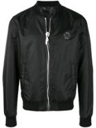 Philipp Plein Skull Bomber - Black