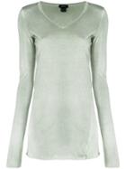 Avant Toi Fine Knit T-shirt - Green