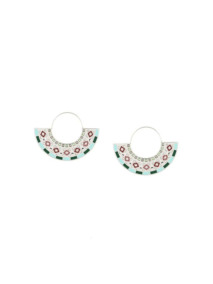 Ca & Lou 'lila' Earrings - Metallic