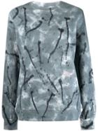 Eckhaus Latta Inkblot Sweatshirt - Blue