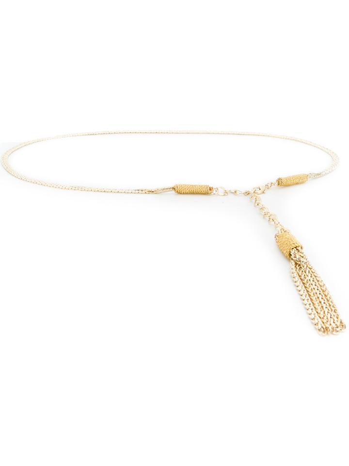 Plein Sud Tassel Pendant - Metallic