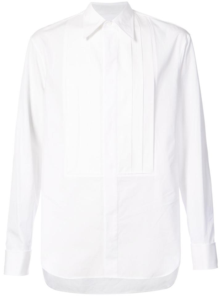 Maison Margiela Shirt With Front Bib - White