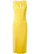 Scanlan Theodore 'double Scuba' Dress, Women's, Size: 6, Yellow/orange, Cotton
