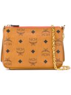 Mcm - Millie Clutch - Women - Leather - One Size, Brown, Leather