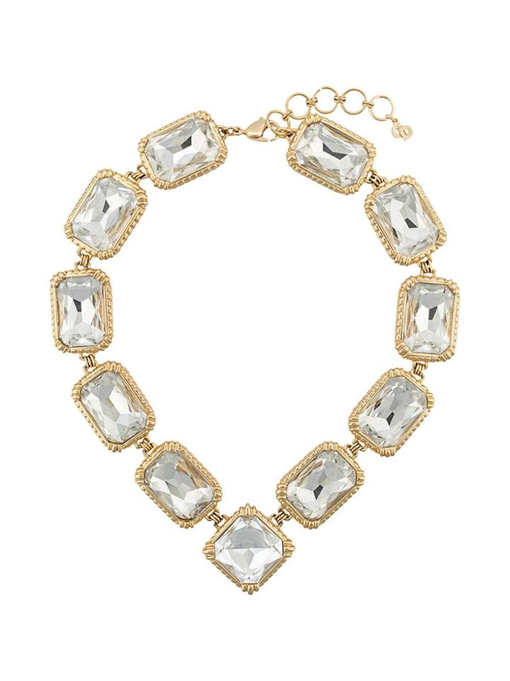 Christian Dior Pre-owned 1980s Christian Dior Dramatic Necklace - Gold