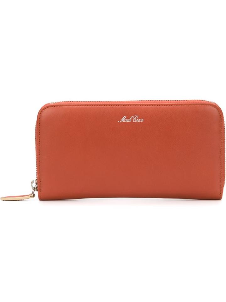 Mark Cross Long Classic Wallet