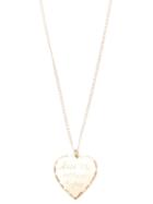 In God We Trust Brass 'sweet Nothing-kiss Me Where I Pee' Necklace