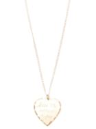 In God We Trust Brass 'sweet Nothing-kiss Me Where I Pee' Necklace