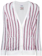 Coohem - Striped Tweed Jacket - Women - Cotton/nylon/polyester - 38, White, Cotton/nylon/polyester