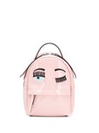 Chiara Ferragni Mini Vinyl Backpack - Pink
