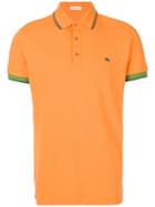Etro Slim Fit Polo Shirt - Yellow & Orange