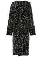 Boboutic Chunky Knit Cardi-coat - Black
