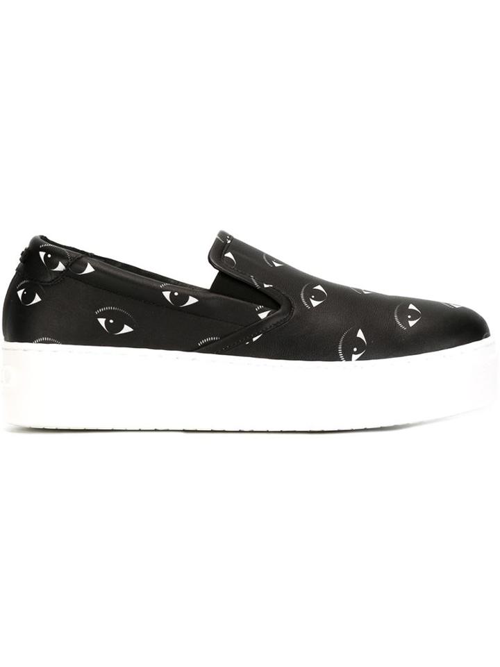 Kenzo 'eyes' Slip-on Sneakers