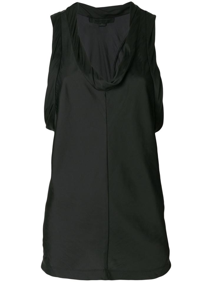 Alexander Wang Racerback Vest Top - Black