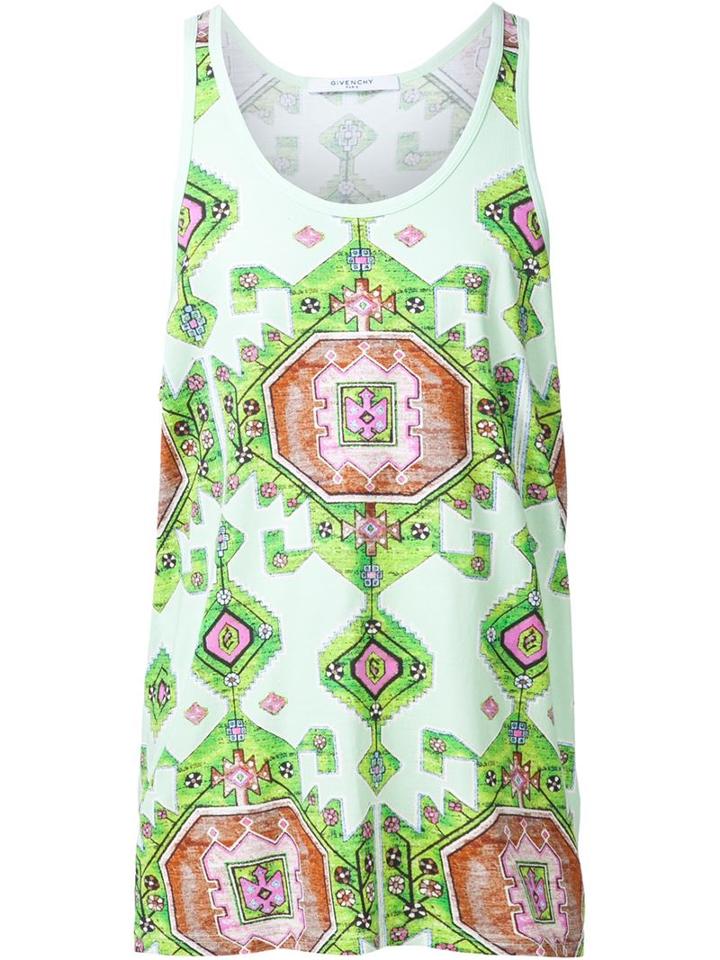Givenchy Aztec Print Tank Top
