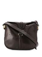 Céline Pre-owned Logo Plaque Shoulder Bag - Brown