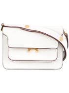 Marni - Small Trunk Shoulder Bag - Women - Leather - One Size, Women's, White, Leather