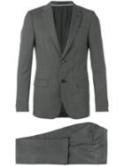 Z Zegna Slim-cut Suit, Men's, Size: 46, Grey, Cupro/wool