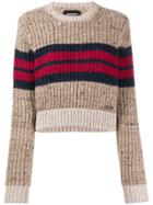 Dsquared2 Cropped Jumper - Brown